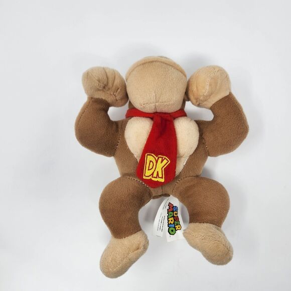 Donkey Kong Plush Super Mario Brothers Bros. Stuffed Animal Toy - Picture 3 of 16
